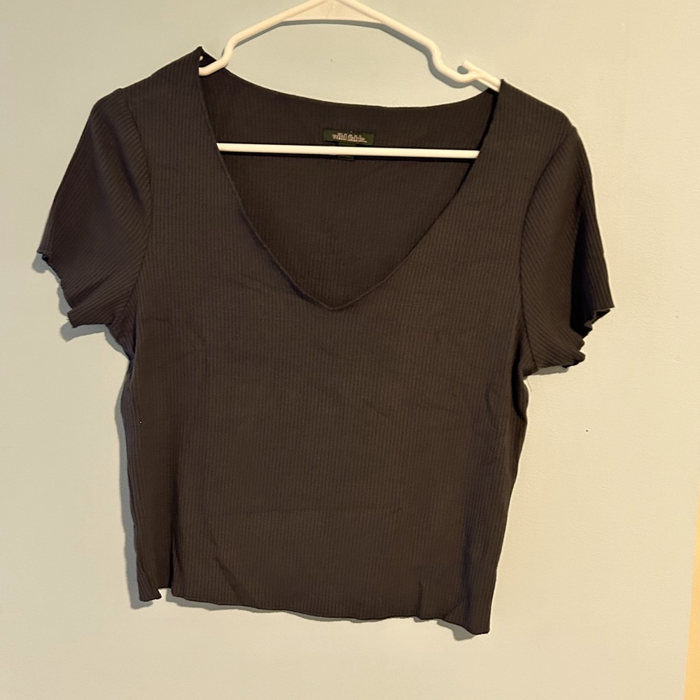 Wild Fable Cropped Shirt